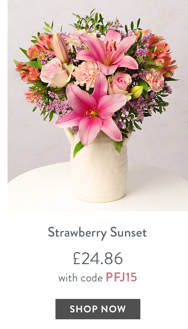 Strawberry Sunset - only &pound;24.86 with code