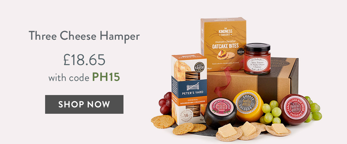 Three Cheese Hamper - only &pound;18.65 with code