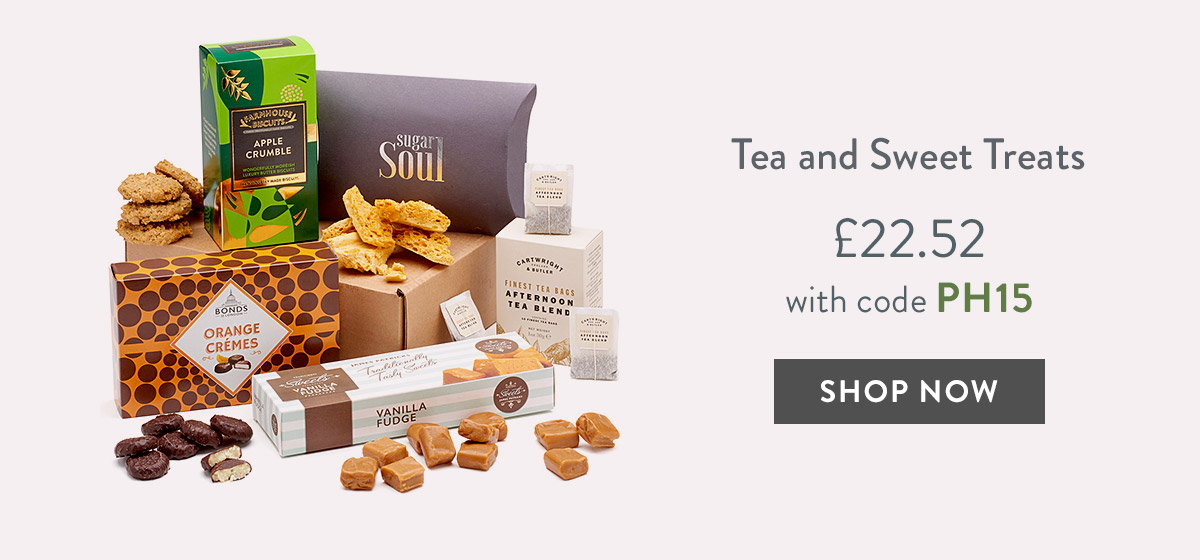 Tea and Sweet Treats - only &pound;22.52 with code
