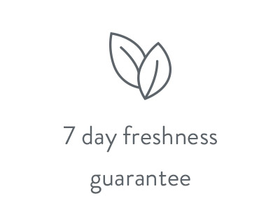 7 day freshness guarantee