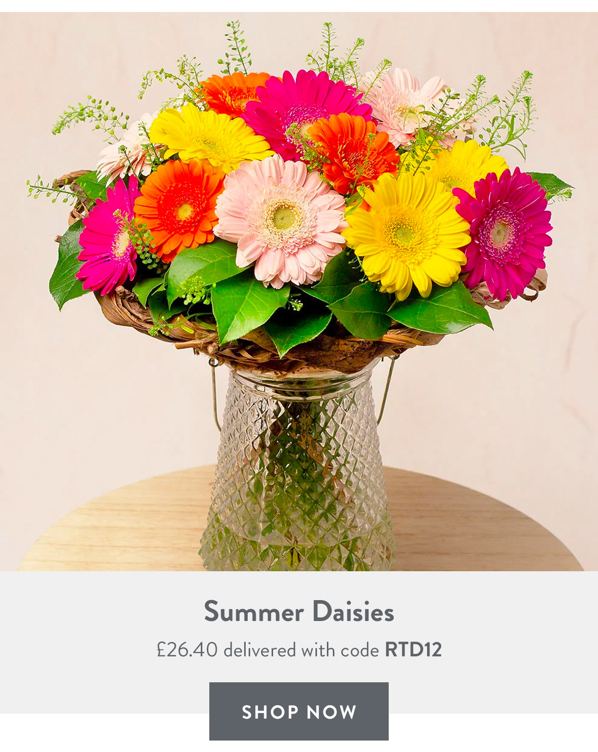 Summer Daisies - only &pound;26.40 delivered