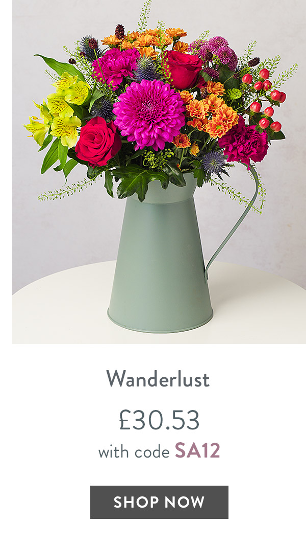 Wanderlust - only &pound;30.53 with code
