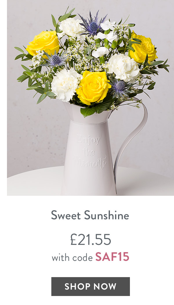 Sweet Sunshine - only &pound;21.55 with code