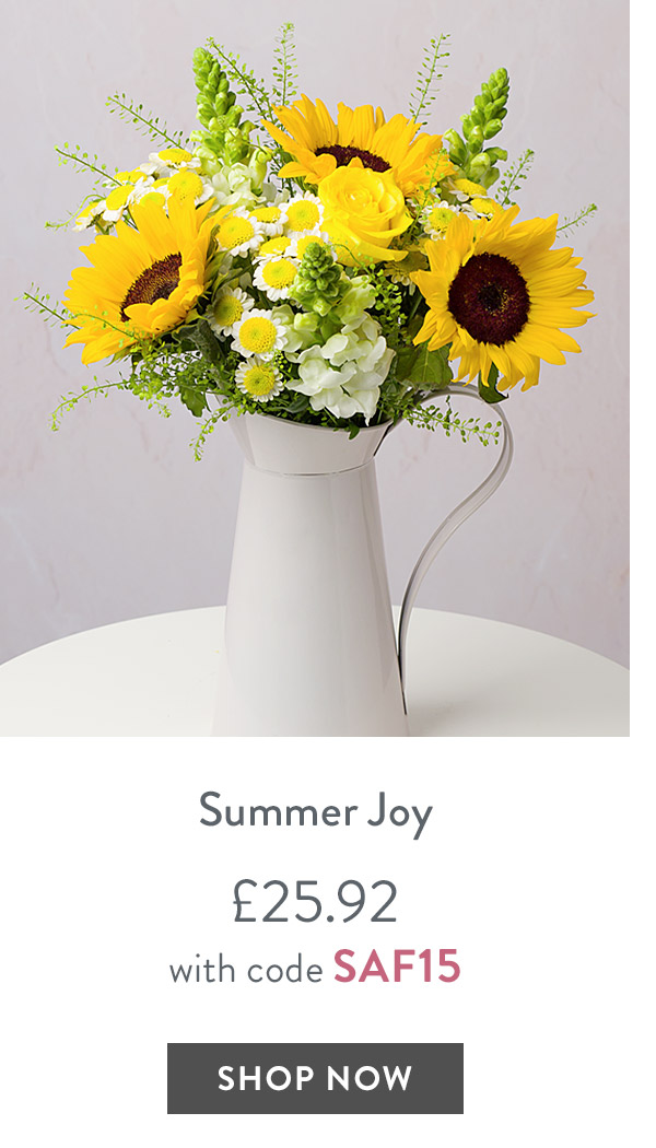 Summer Joy - only &pound;25.92 with code
