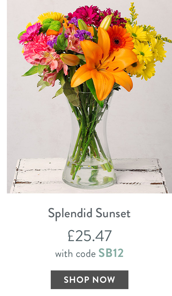 Splendid Sunset - only &pound;25.47 with code