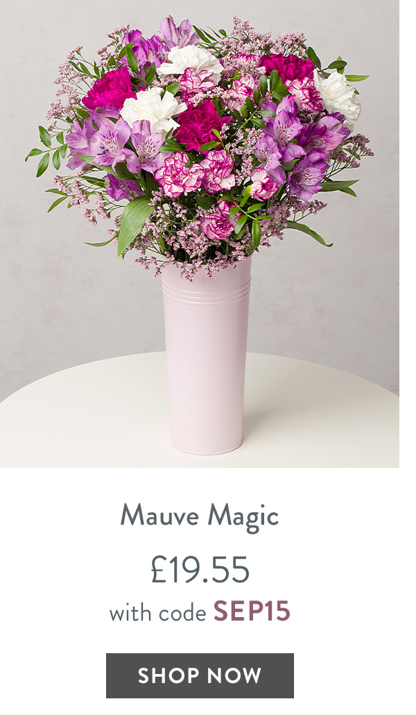 Mauve Magic - only &pound;19.55 with code