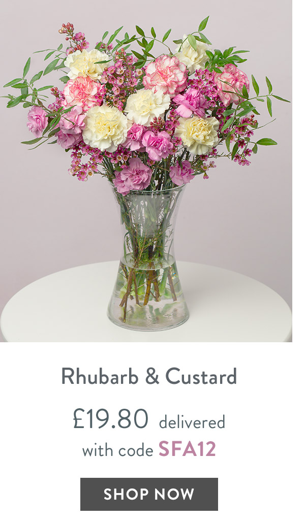 Rhubarb and Custard - only &pound;19.80 delivered