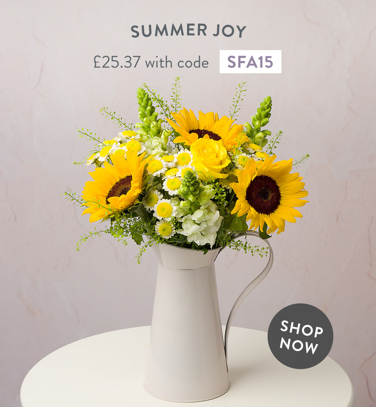 Summer Joy - only &pound;25.37 with code