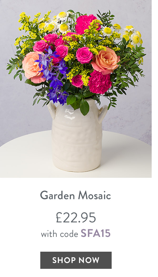 Garden Mosaic - only &pound;22.95 with code