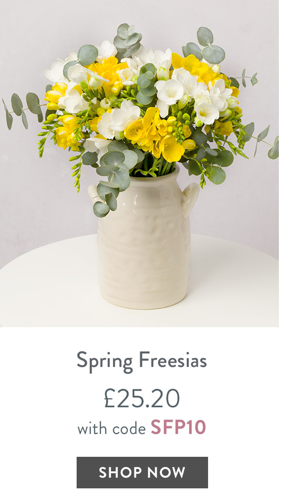 Spring Freesias - only &pound;25.20 with code