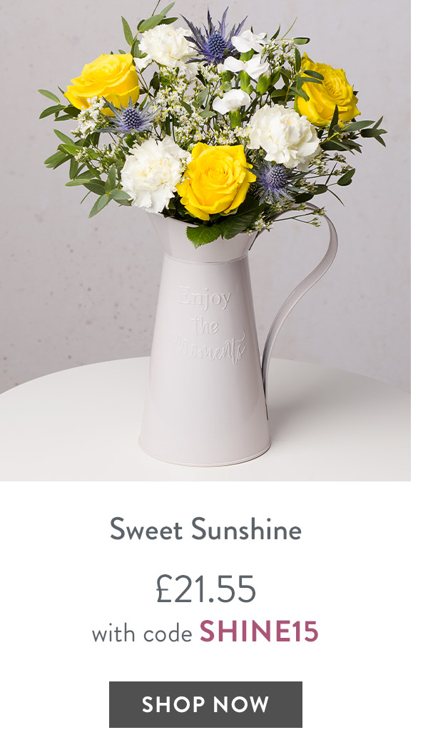 Sweet Sunshine - only &pound;21.55 with code