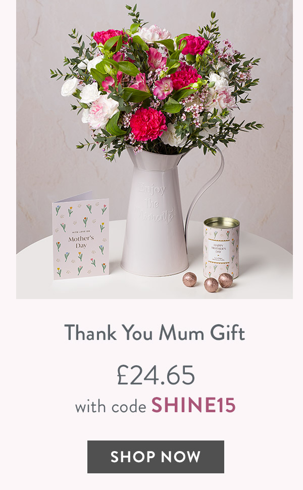 Thank you Mum Gift - only &pound;24.65 with code
