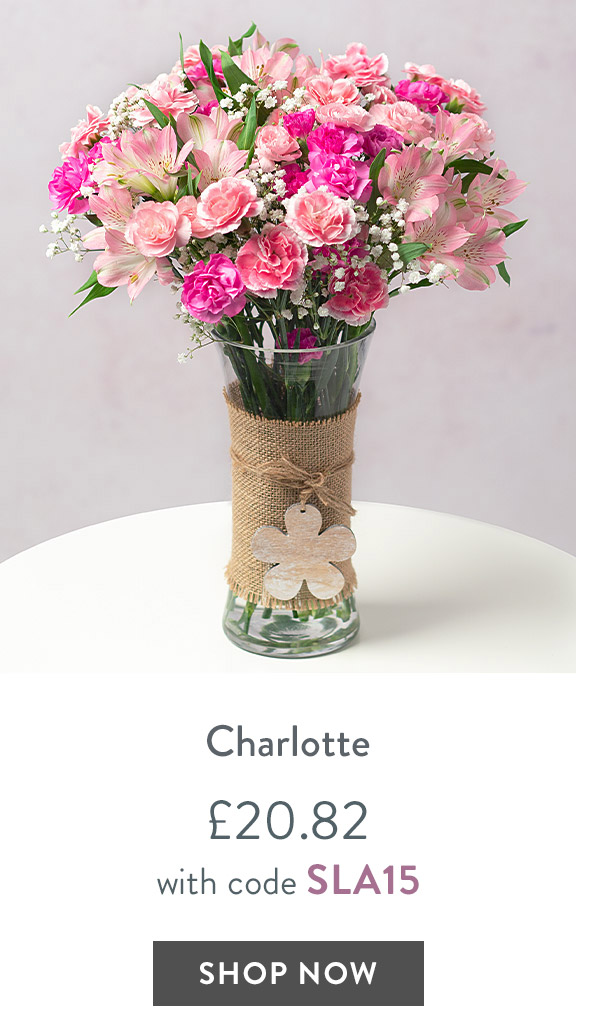 Charlotte - only &pound;20.82 with code