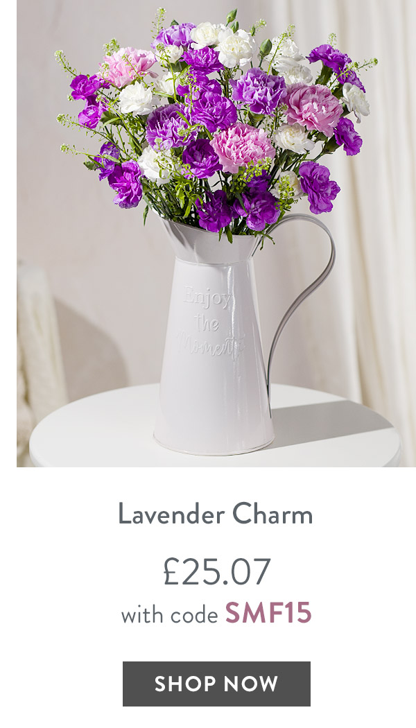 Lavender Charm - only &pound;25.07 with code