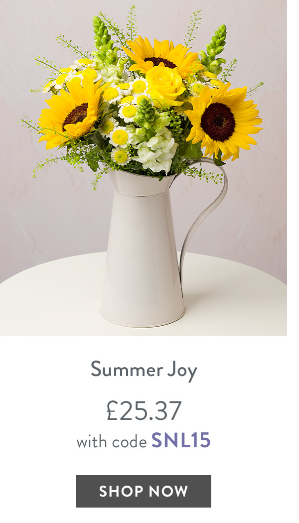 Summer Joy - only &pound;25.37 with code