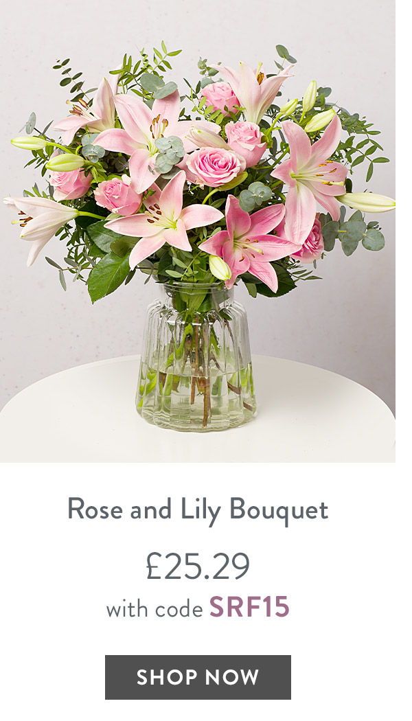 Rose and Lily Boquet - only &pound;25.29 with code