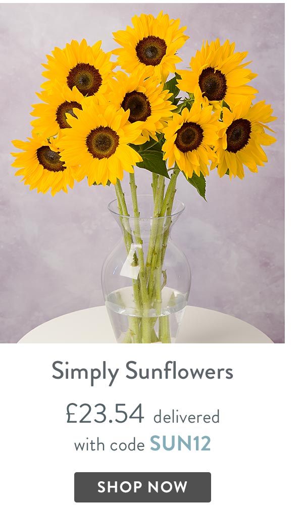 Simply Sunflowers - only &pound;23.54 delivered