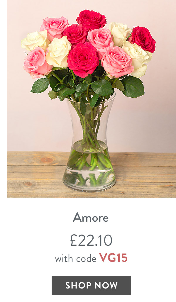 Amore - only &pound;22.10 with code
