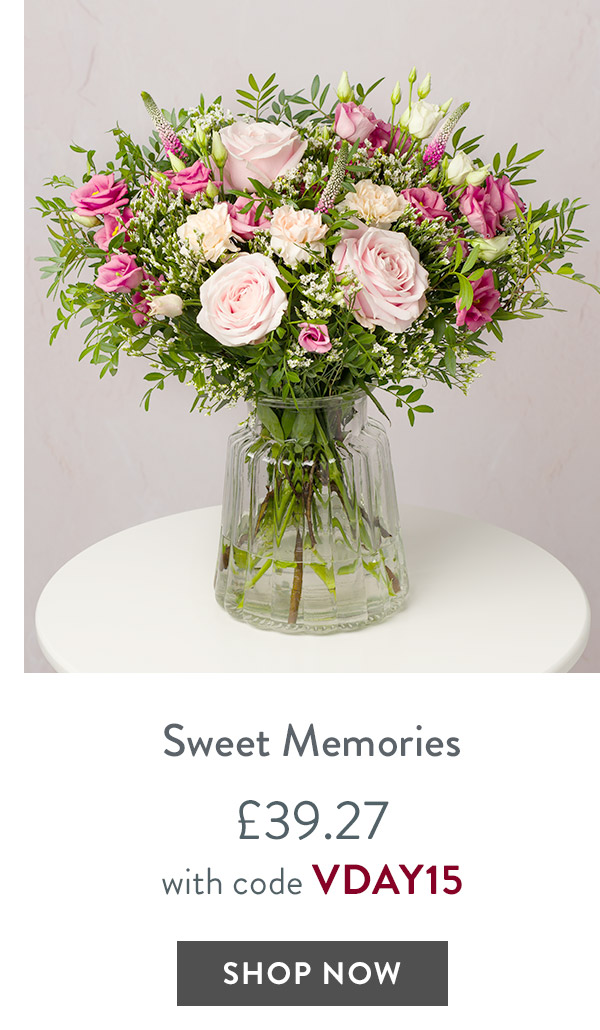 Sweet Memories - only &pound;39.27 with code