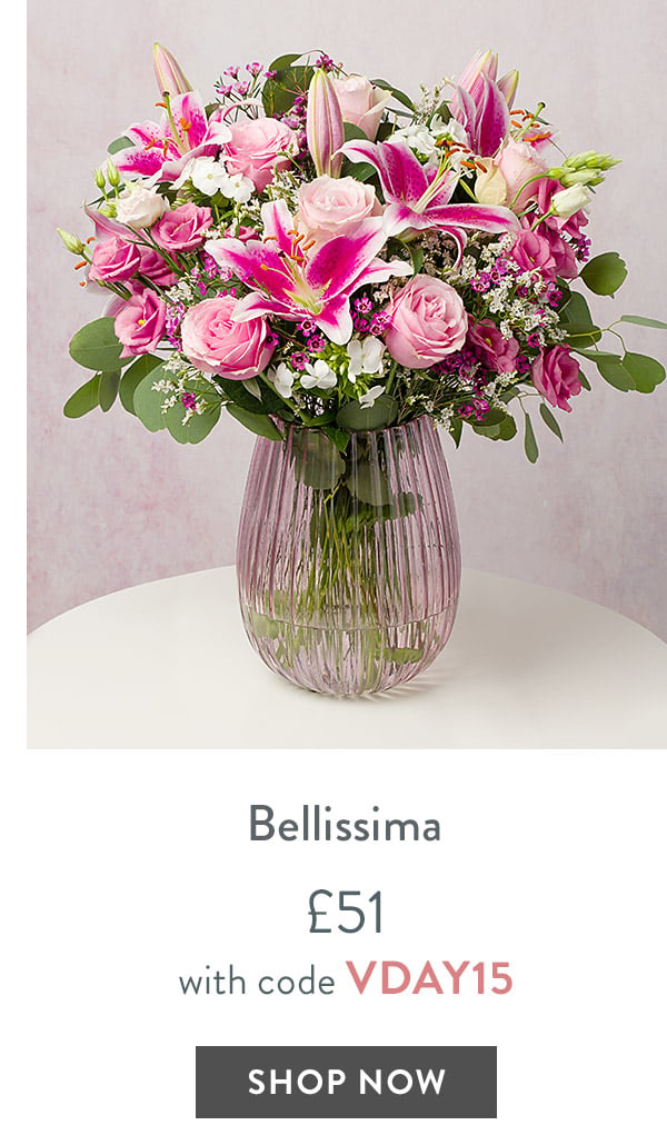 Bellissima - only &pound;51 with code