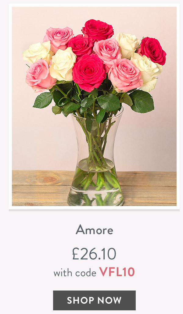 Amore - only &pound;26.10 with code