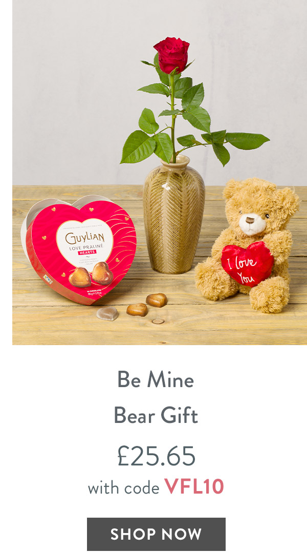 Be Mine Bear Gift - only &pound;25.65 with code
