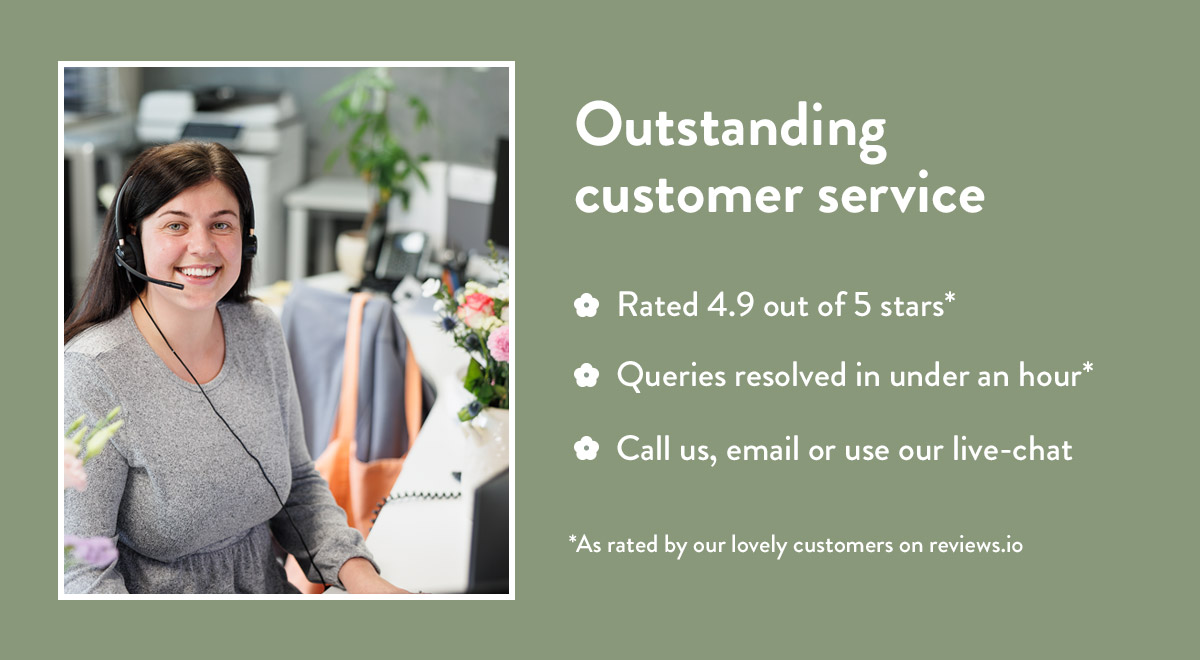 Outstanding customer service