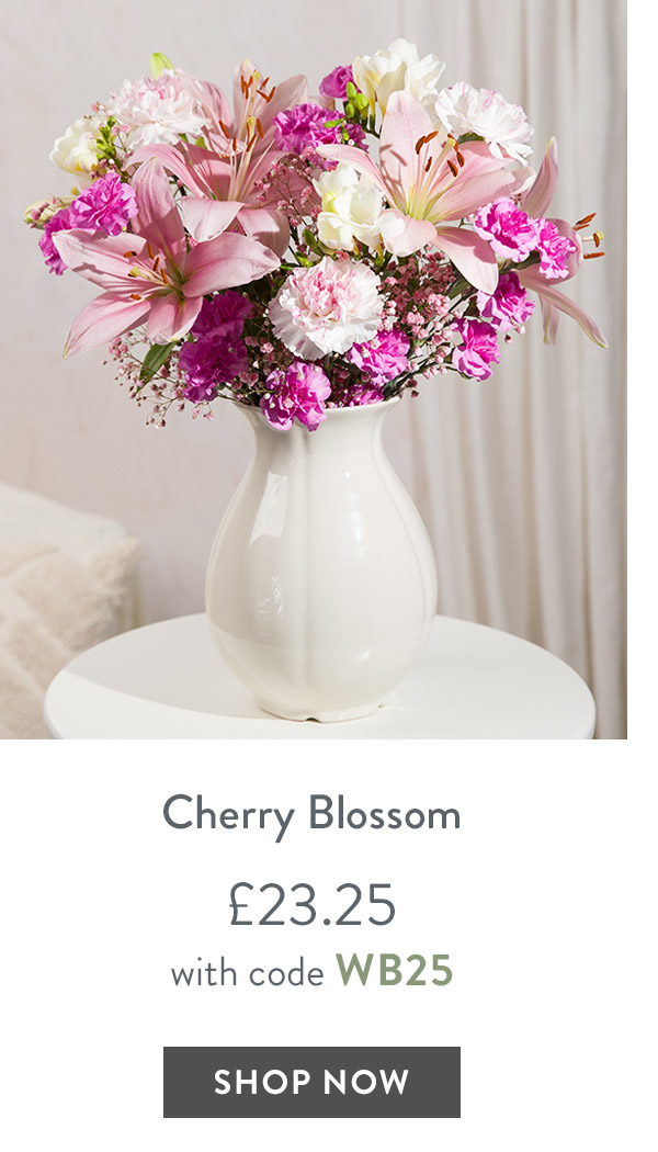 Cherry Blossom - only &pound;23.25 with code