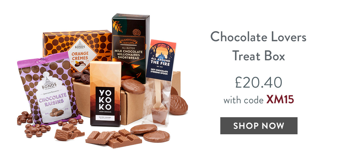 Chocolate Lovers Treat Box - only &pound;20.40 with code