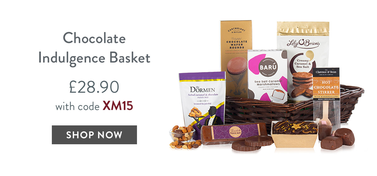 Chocolate Indulgence Basket - only &pound;28.90 with code