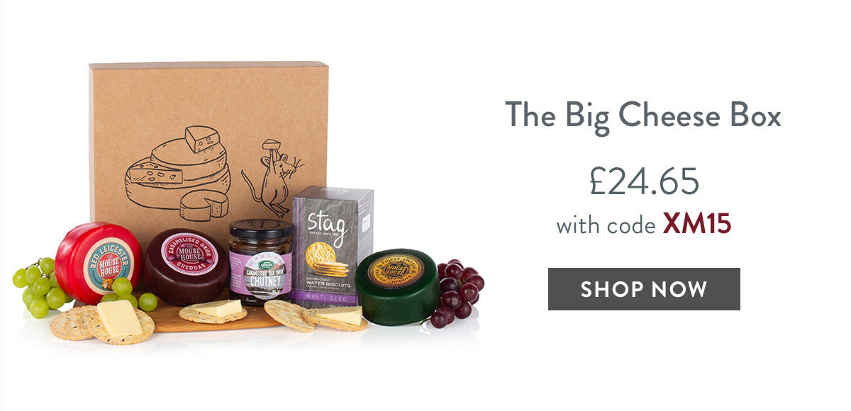 The Big Cheese Box - only &pound;24.65 with code