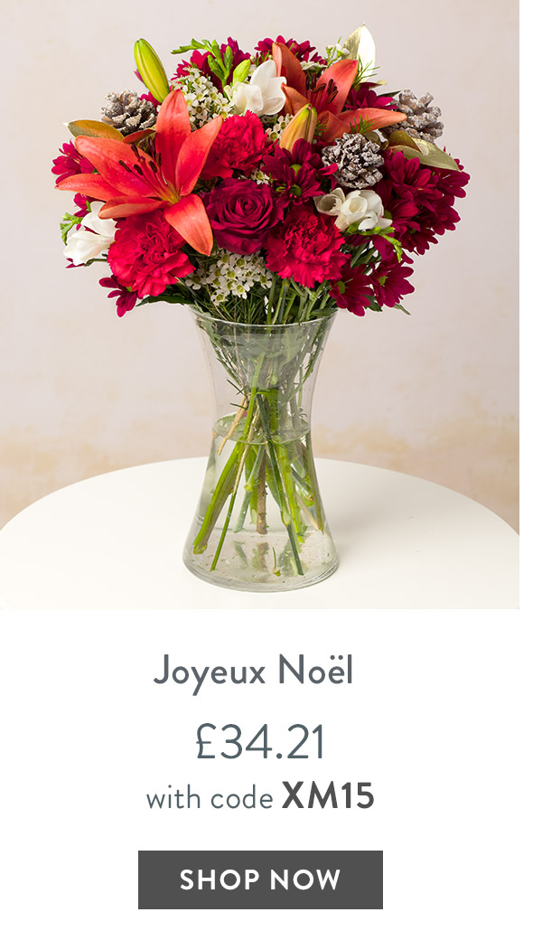 Joyeux No&emul;l - only &pound;34.21 with code