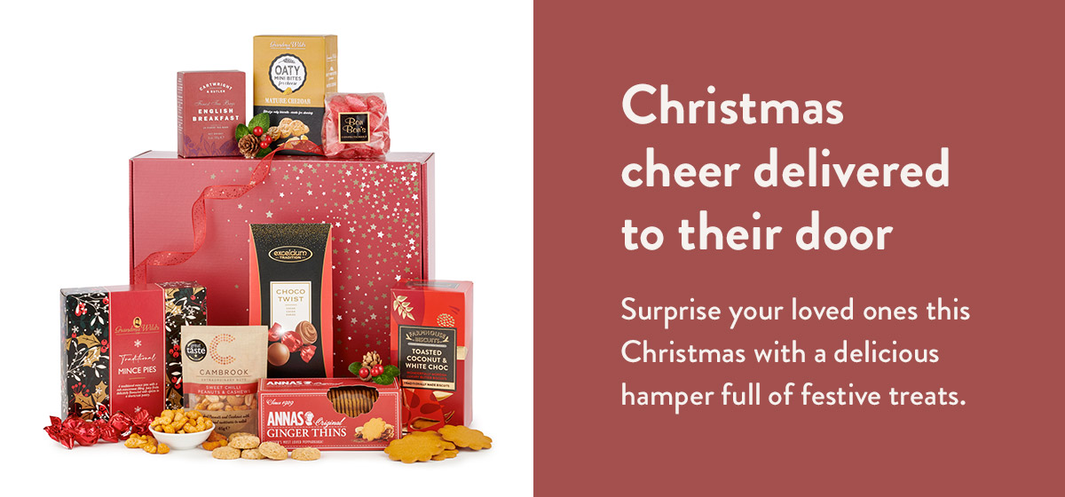 Christmas cheer delivered to their door