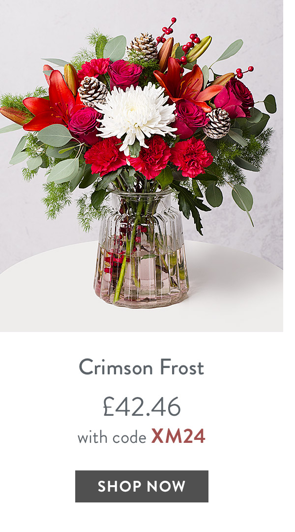 Crimson Frost - only &pound;42.46 with code