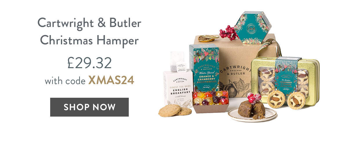 Cartwright & Butler Christmas Hamper - only &pound;29.32 with code
