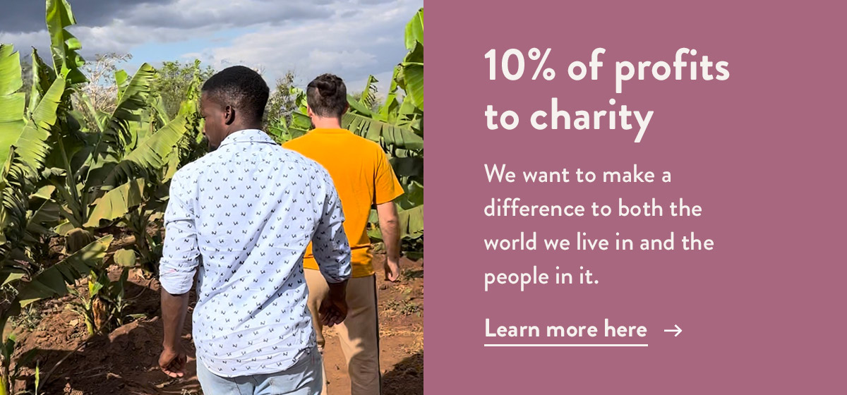10% of profits to charity