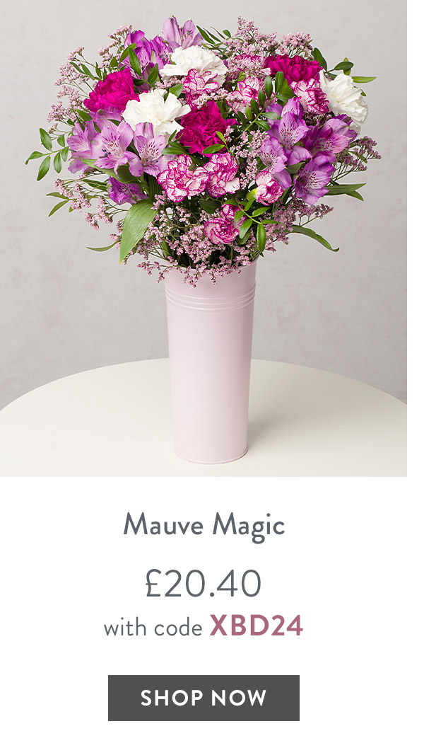 Mauve Magic - only &pound;20.40 with code
