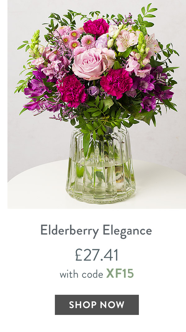 Elderberry Elegance - only &pound;27.41 with code