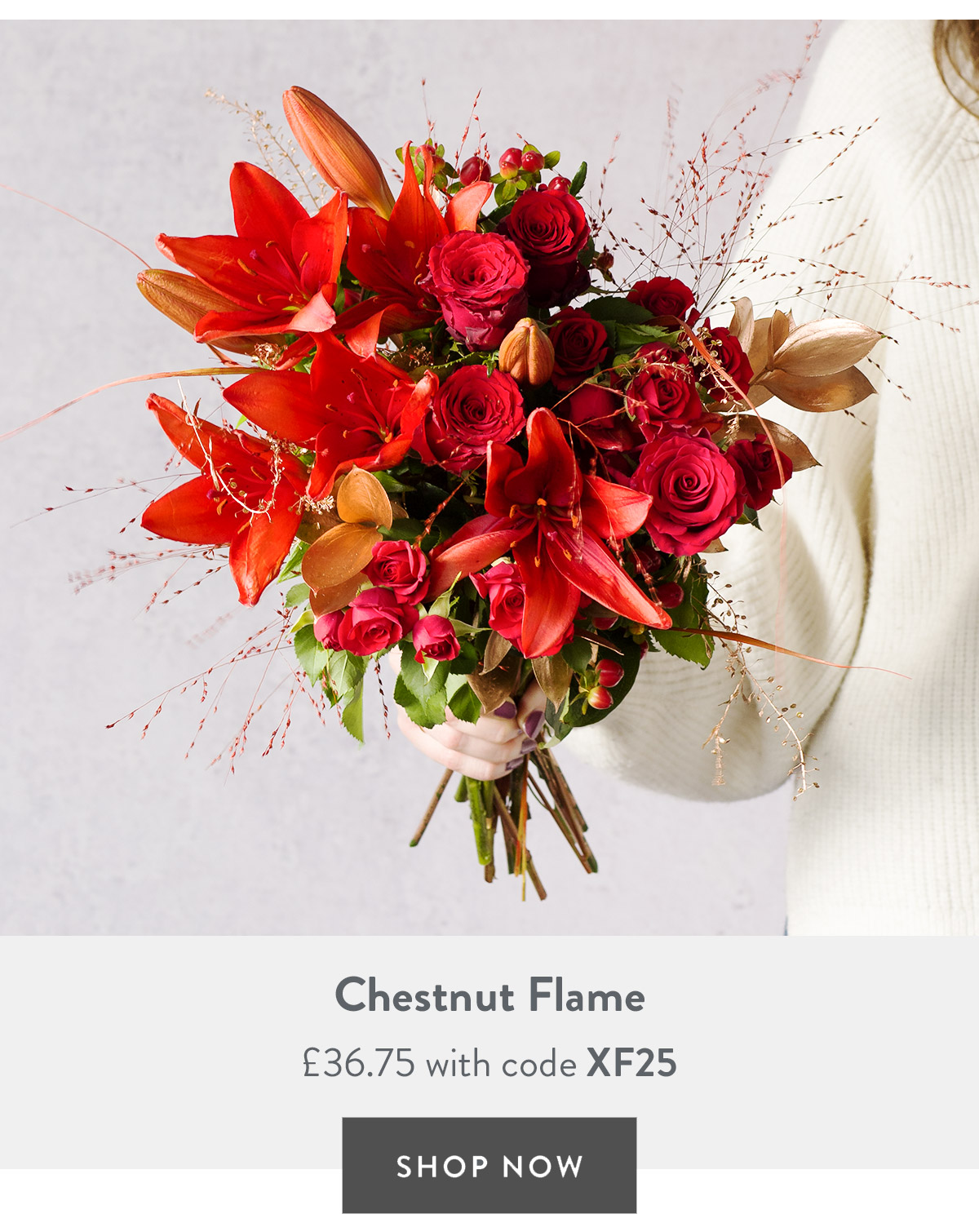 Chestnut Flame - only &pound;36.75 with code