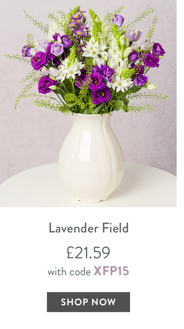 Lavender Field - only &pound;21.59 with code