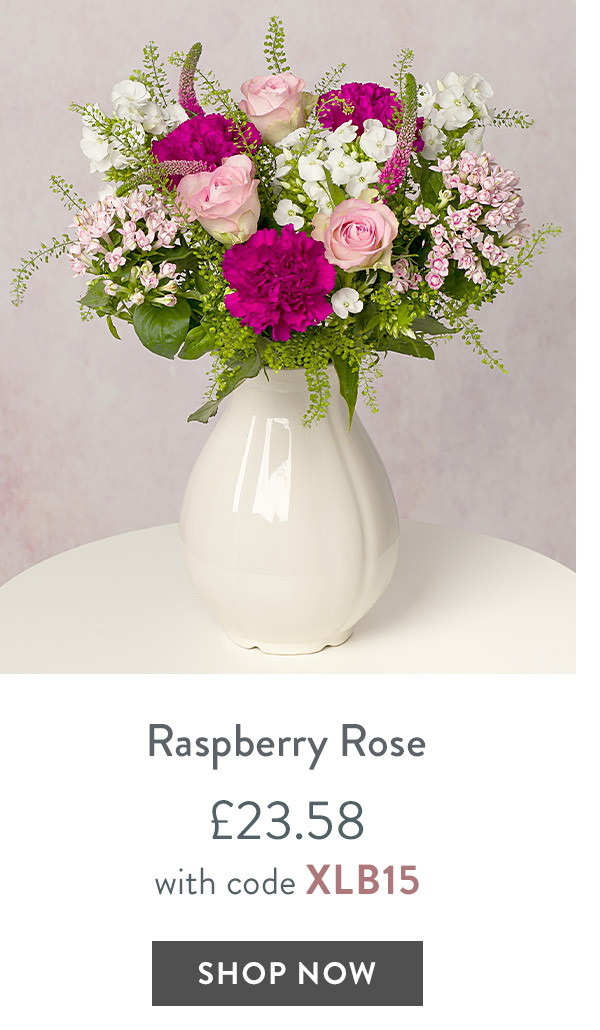 Raspberry Rose - only &pound;23.58 with code