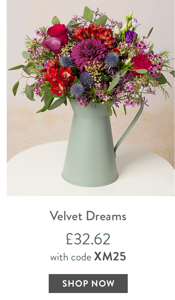 Velvet Dreams - only &pound;32.67 with code