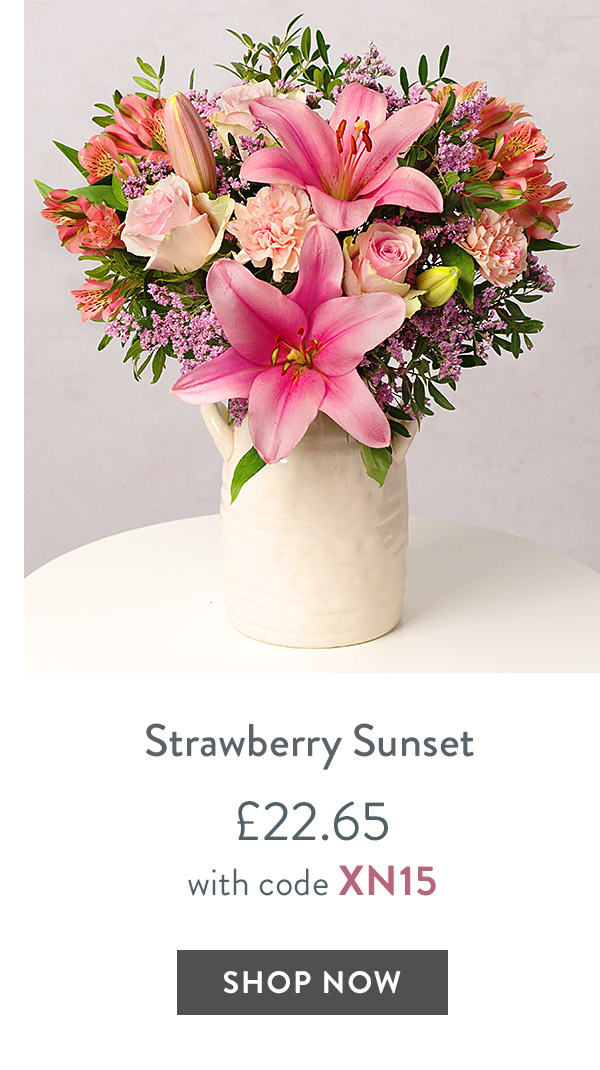 Strawberry Sunset - only &pound;22.65 with code