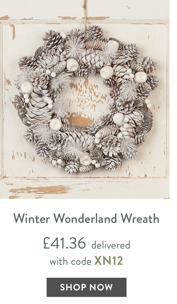 Winter Wonderland Wreath - only &pound;41.36 delivered