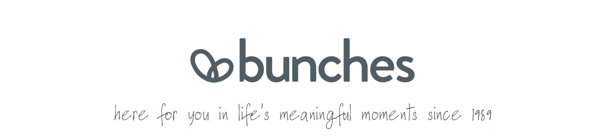 Bunches.co.uk - here for you in life's meaningful moments - since 1989