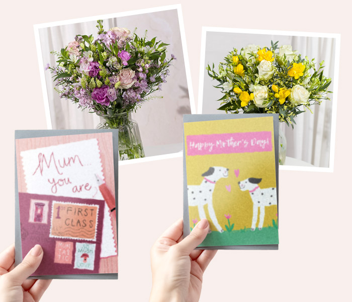 Photo for the journal post: Perfect pairings: Mother’s Day flowers and cards