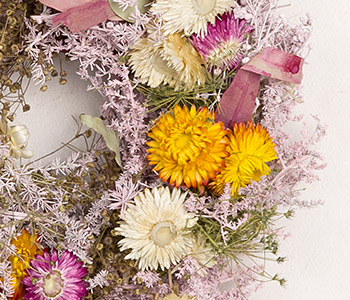 Photo for the journal post: What to do with a dried wreath