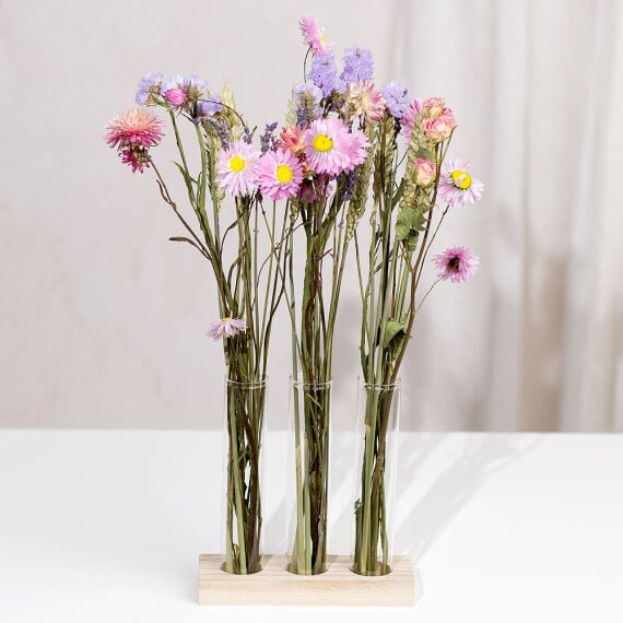 Pretty In Pastel Dried Flower Gift image