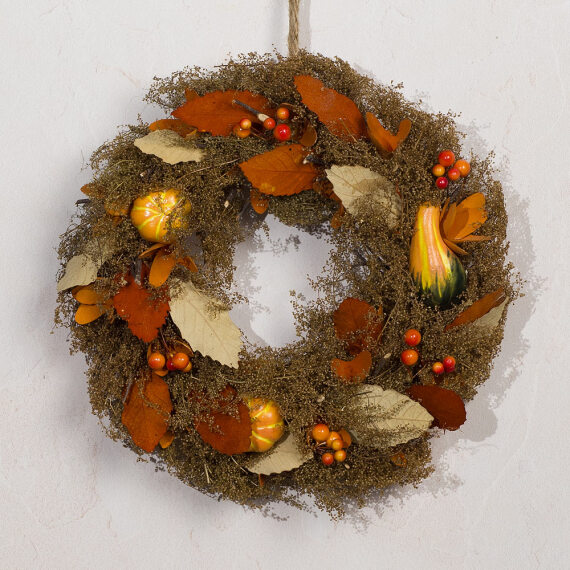 Pumpkin Spice Wreath image