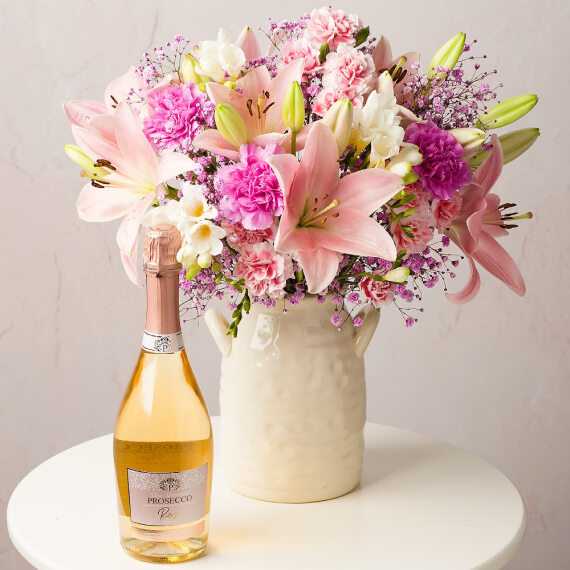 Image of Blossom Pink Prosecco Gift